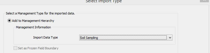SMS Import Data Type: What Layer Type are you Creating?
