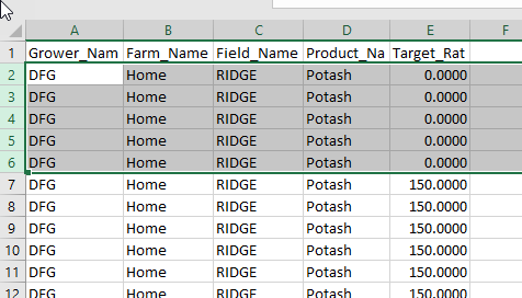 Inside a Shapefile Column Created by Viper Export